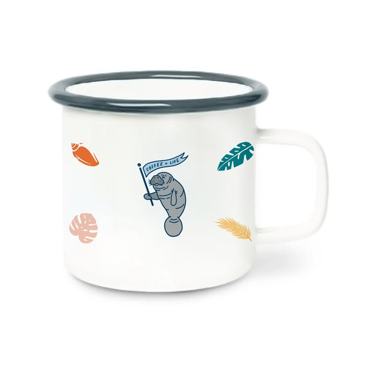 Manatee Camping Mug