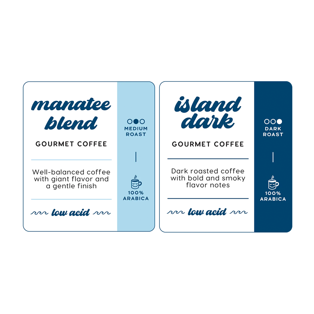 Manatee Gift Pack Single Cup I Manatee Coffee