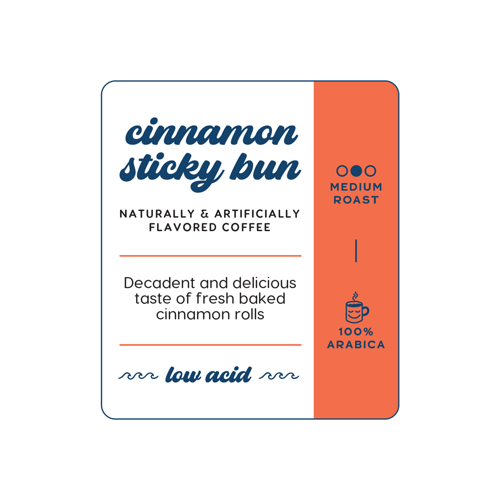 Cinnamon Sticky Bun I Manatee Coffee