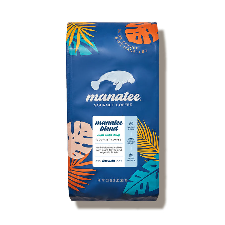 Manatee Blend Swiss Water® Decaf I Manatee Coffee