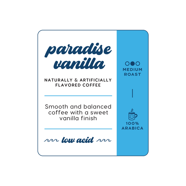 Paradise Vanilla I Manatee Coffee