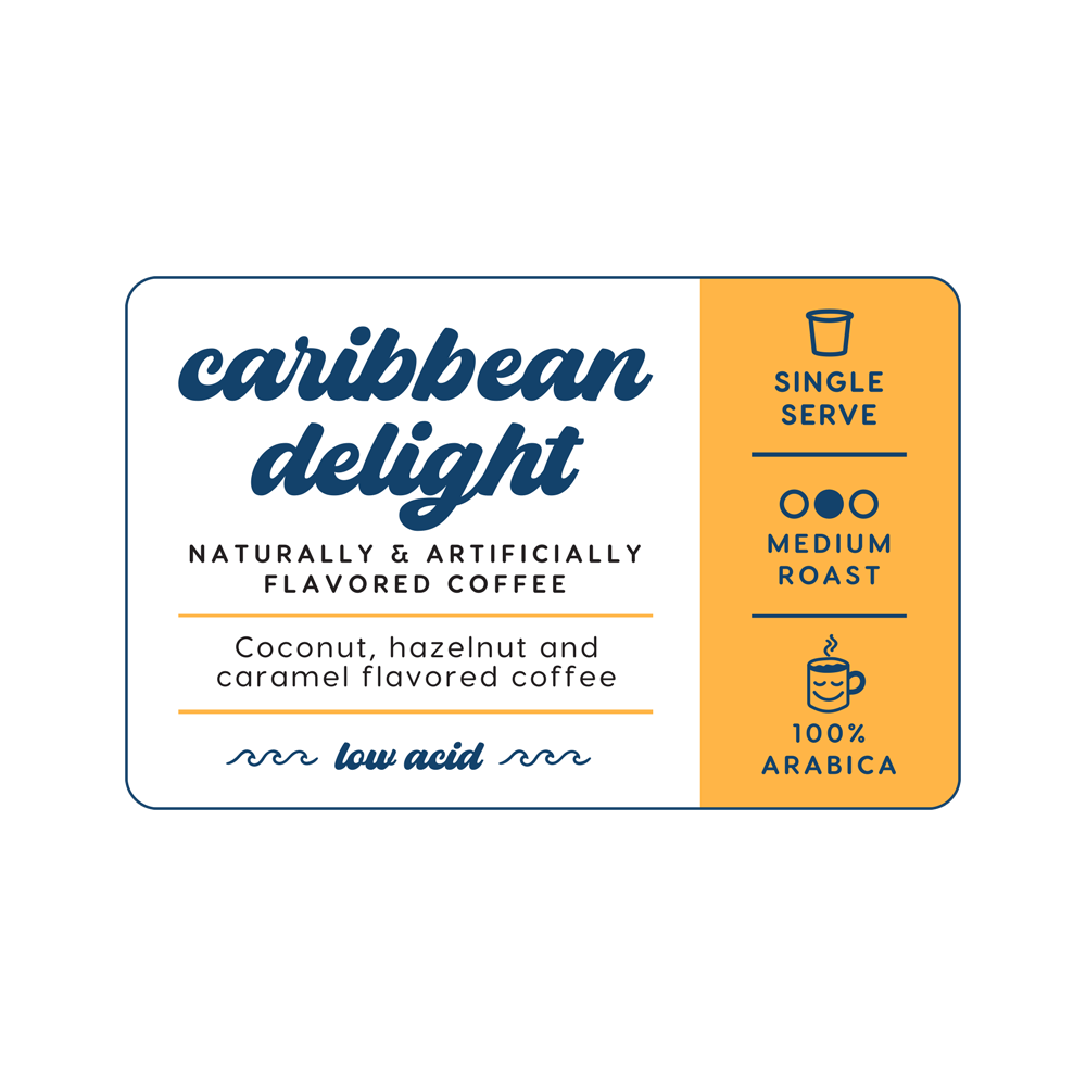 Caribbean Delight Single Cup I Manatee Coffee