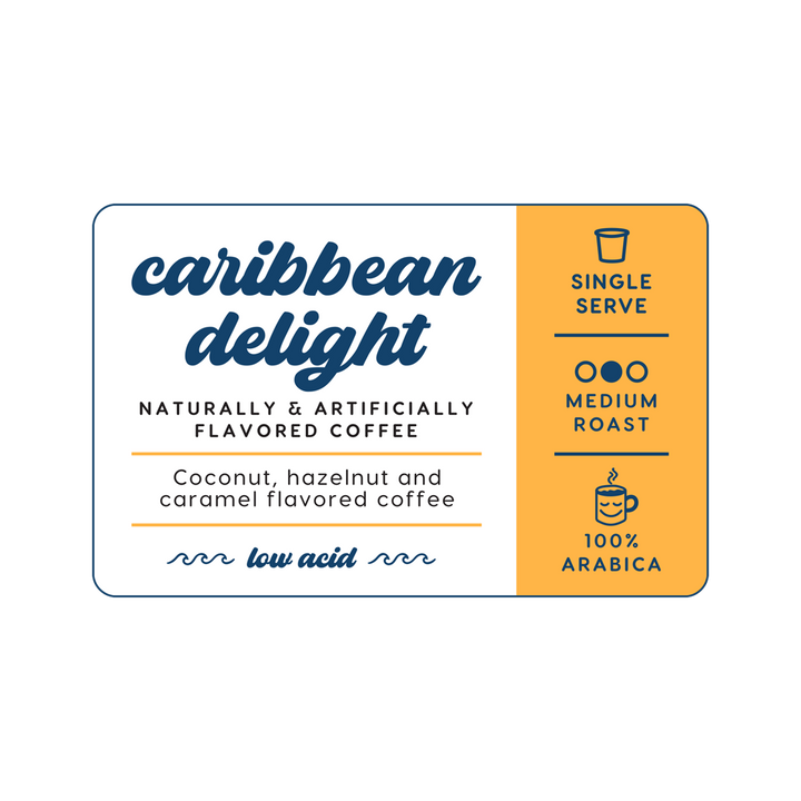 Caribbean Delight Single Cup I Manatee Coffee