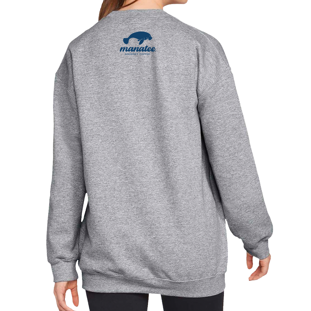 Coffee and Manatees Sweatshirt I Manatee Coffee