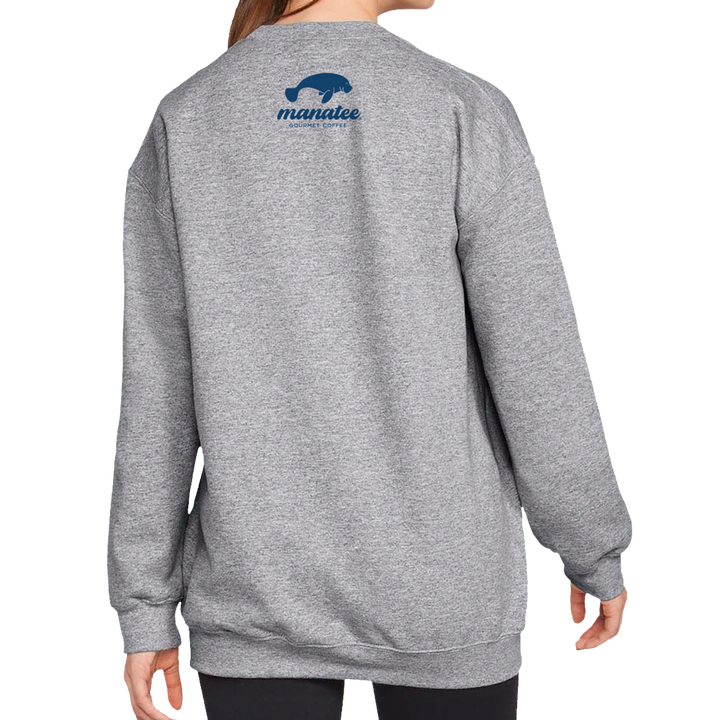 Coffee and Manatees Sweatshirt I Manatee Coffee