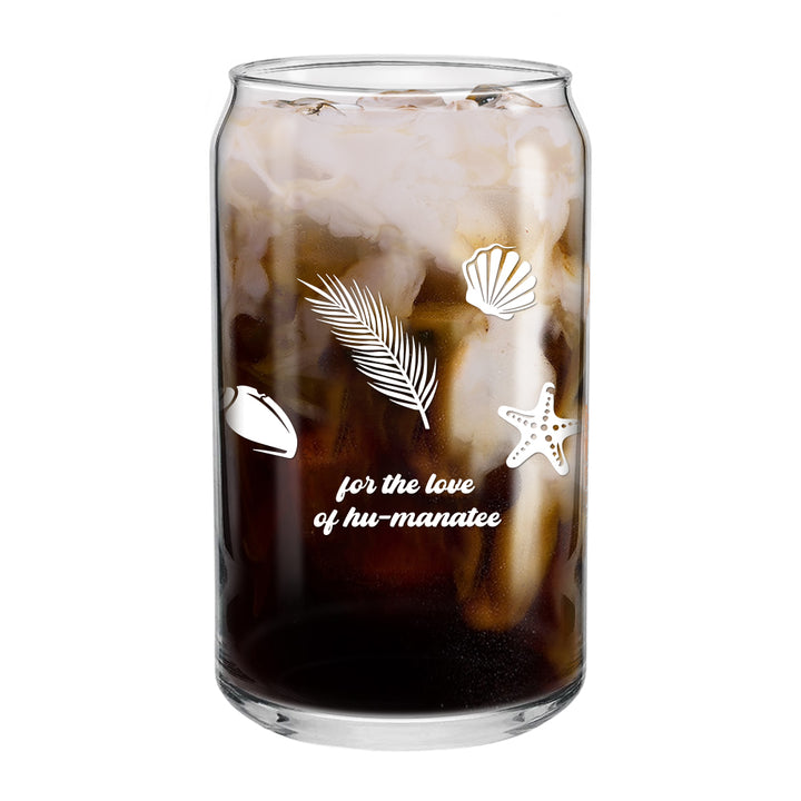 Cold Brew Can Glass I Manatee Coffee