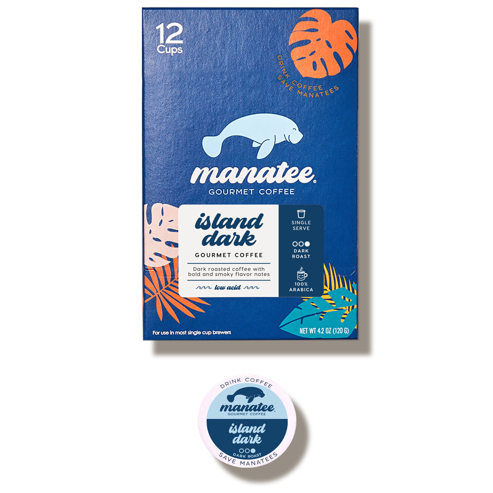 Island Dark Single Cup I Manatee Coffee