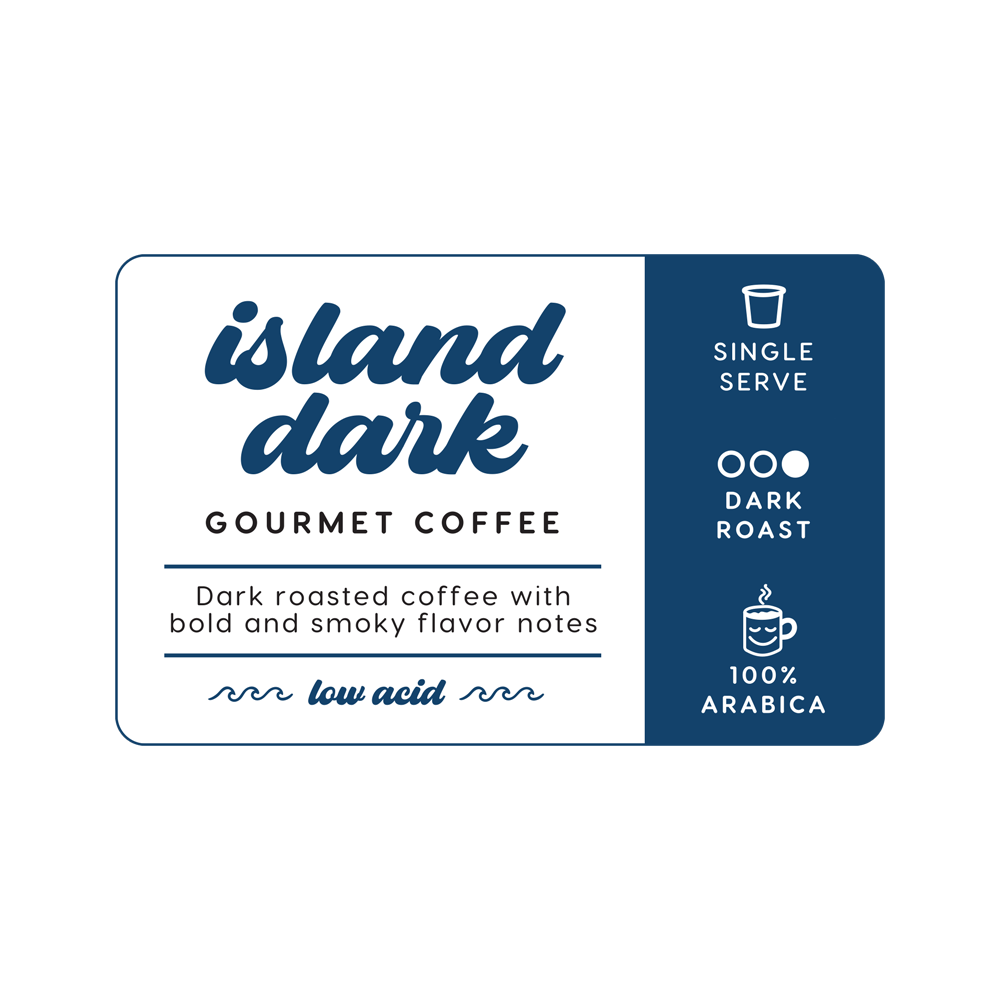 Island Dark Single Cup I Manatee Coffee