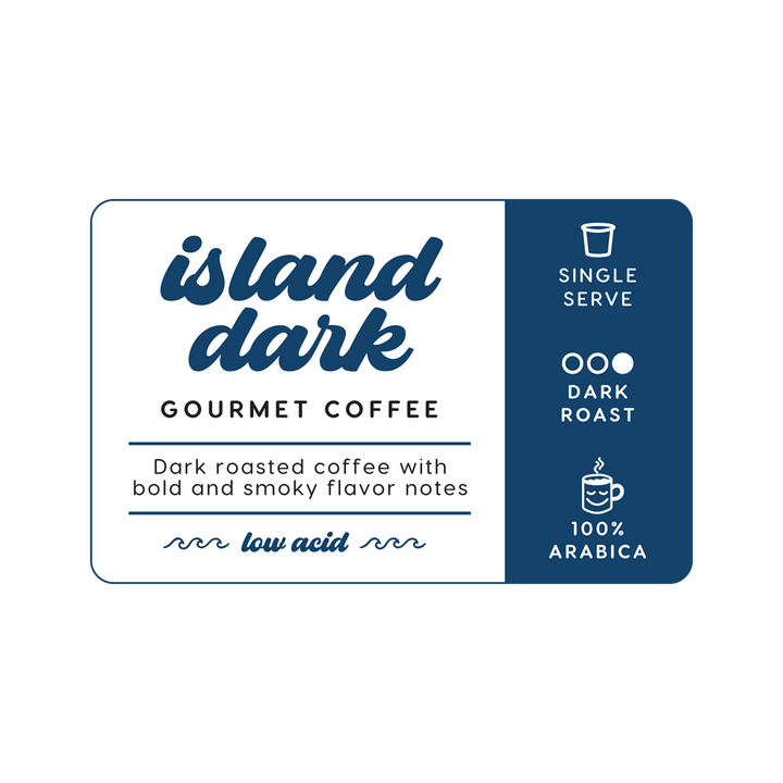 Island Dark Single Cup I Manatee Coffee