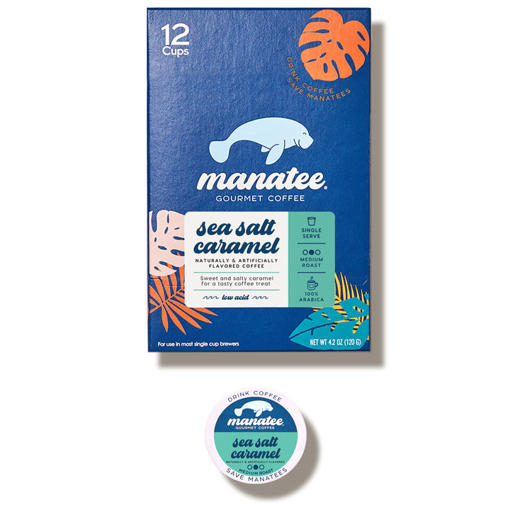 Manatee Gift Pack Flavored Single Cup I Manatee Coffee