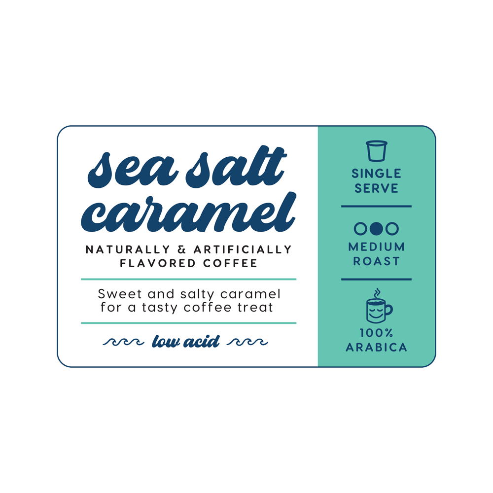 Sea Salt Caramel Single Cup I Manatee Coffee