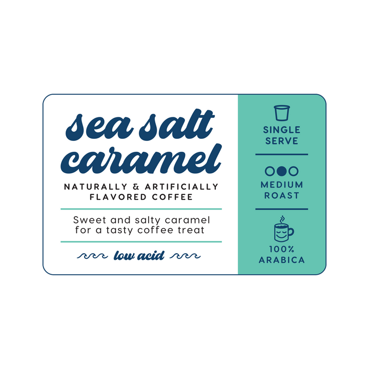 Sea Salt Caramel Single Cup I Manatee Coffee